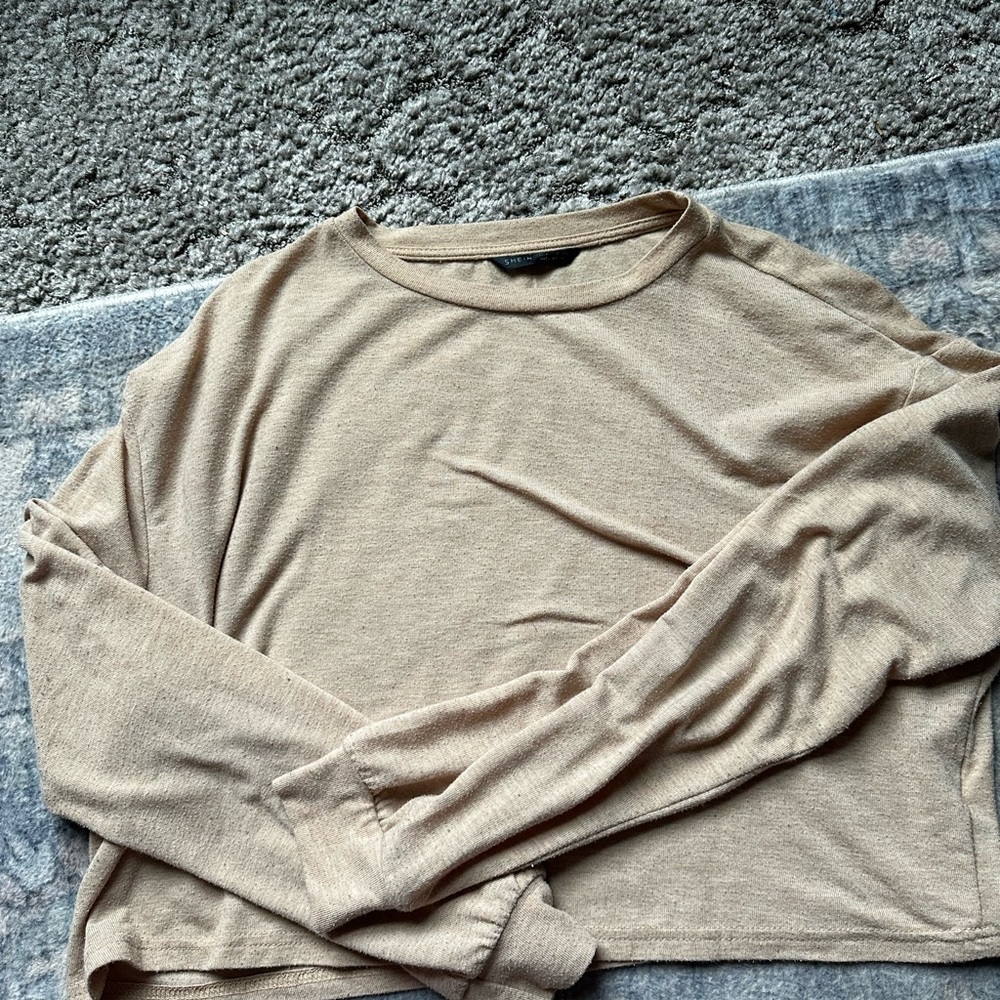 SHEIN Beige Casual Top